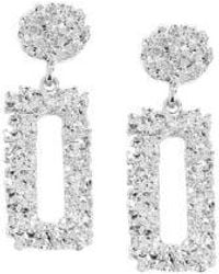 SOH - Textured Geometric Drop Earrings - Lyst
