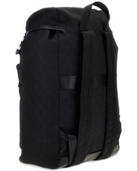 Guess - Vezzola Jacquard Flap Backpack - Lyst