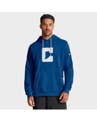 Nike - Indianapolis Colts Sideline Standard Issue Initial Home Dri-fit Hoodie - Lyst