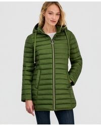 Michael Kors - Michael Packable Hooded Puffer Coat - Lyst