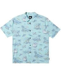 Quiksilver - Dna Destination Island Short Sleeve Shirt - Lyst