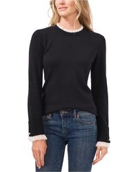 Cece Short Sleeve Pullover Sweater With 