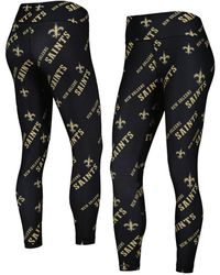 Concepts Sport - New Orleans Saints Breakthrough Allover Print leggings - Lyst