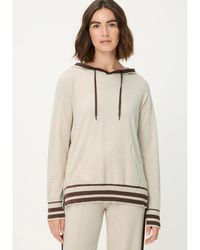 Olsen - Knit Hoodie Pullover - Lyst