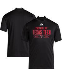 adidas - Texas Tech Red Raiders 2025 Training Performance Team T-shirt - Lyst