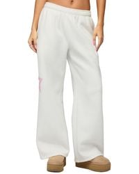 Edikted - Starly Straight Leg Sweatpants - Lyst