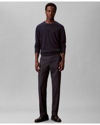 Calvin Klein - Slim-fit Check Trouser Pants - Lyst