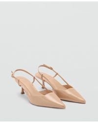 Mango - Patent Leather Effect Heeled Shoes - Lyst