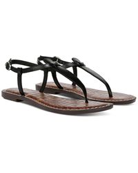 Sam Edelman - Gigi T-strap Flat Sandals - Lyst