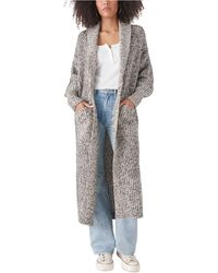 lucky brand open front duster cardigan