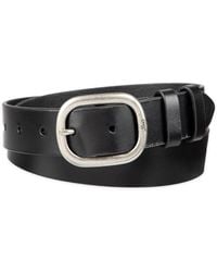 Levi's - Casual Center Bar Double Loop Leather Belt - Lyst