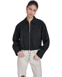 Levi's - Bubble Hem Collared Bomber Jacket - Lyst