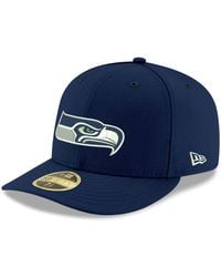 KTZ Seattle Seahawks Wowie Snapback Cap in Blue for Men