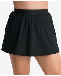 miraclesuit fit and flare swim skirt