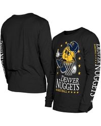 KTZ - Denver nuggets Old School Sport Long Sleeve T-shirt - Lyst