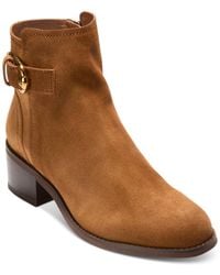 Cole Haan - Hanover Block Heel Booties - Lyst