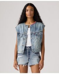 Levi's - Relaxed-fit Sleeveless Trucker Jacket - Lyst