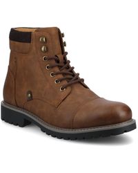 Vance Co. - Yukkon Round Toe Boots - Lyst