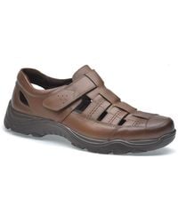 Pazstor - Premium Comfort Leather Closed Toe Sandals John - Lyst