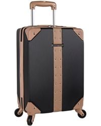 vince camuto carry on luggage black