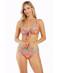 La Moda Clothing - Tropical Paisley Bikini Set - Lyst