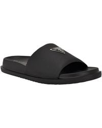 Guess - Vesper Branded Slip-on Fashion Slides - Lyst