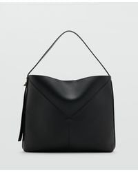 Mango - Large Bucket Bag - Lyst