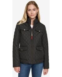 Nautica - Solid Quilted Jacket - Lyst