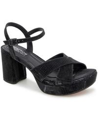 Kenneth Cole - Reeva Platform Sandals - Lyst