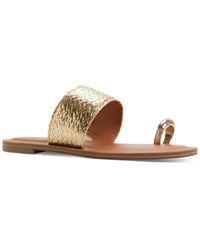 ALDO - Beachwalk Toe Loop Flat Sandals - Lyst