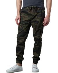 Galaxy By Harvic - Slim Fit Stretch Cargo jogger Pants - Lyst