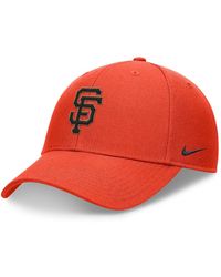 Nike - Orange San Francisco Giants Evergreen Club Performance Adjustable Hat - Lyst
