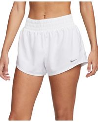 Nike - One Dri-fit Mid-rise Brief-lined Shorts - Lyst