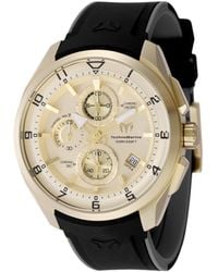 TechnoMarine - Tm-318132 Ocean Quartz Gold Dial Watch - Lyst