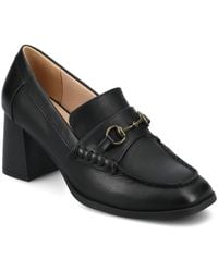 Journee Collection - Aisha Square Toe Pumps - Lyst