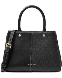 Michael Kors - Michael Flora Medium Satchel - Lyst