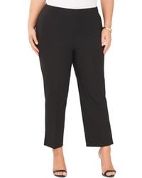 Vince Camuto - Plus Size Solid Flare-leg Cropped Pants - Lyst