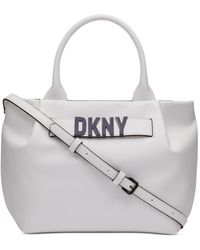 DKNY - Pilar Medium Leather Satchel - Lyst