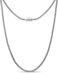 DEVATA - Dragon Bone Round 2.5mm Chain Necklace - Lyst