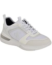 Calvin Klein - Jazmeen Lace-up Round Toe Casual Sneakers - Lyst