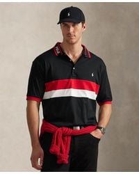 Polo Ralph Lauren - Big & Tall Striped Soft Cotton Polo Shirt - Lyst