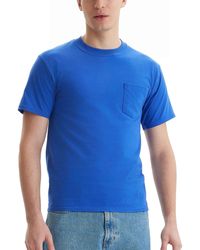 Hanes - Beefy-t Pocket T-shirt - Lyst