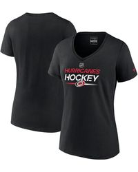 Fanatics - Carolina Hurricanes Authentic Pro V-neck T-shirt - Lyst