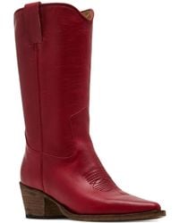 Steve Madden - Albany Western Cowboy Boots - Lyst