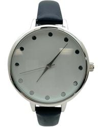 Olivia Pratt - Solid Vibrant Color Everyday Faux Leather Watch - Lyst