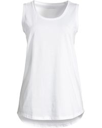 Lands' End - Tall Supima Cotton Tunic Tank Top - Lyst