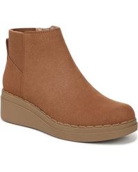 LifeStride - Dubliner Wedge Zip Short Boots - Lyst