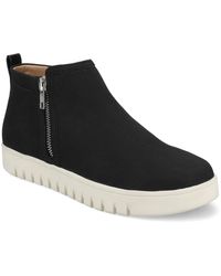 Journee Collection - Alita Comfort Ankle Sneaker Booties - Lyst