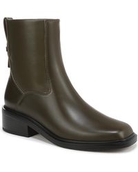 Franco Sarto - Gracely Block Heel Zip Short Boots - Lyst