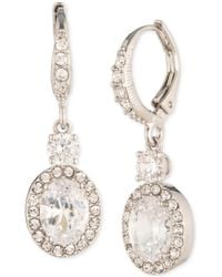 ピアス Givenchy Silver-Tone Pave Nugget Stud Earrings Givenchy Small Crystal Pavé Stud Earrings - Macy's